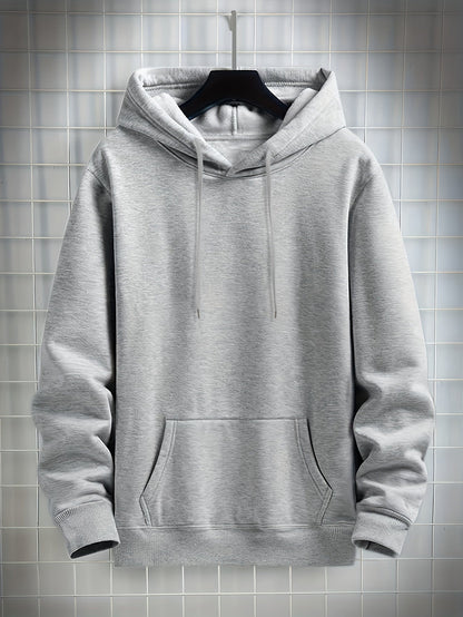 Men's Versatile Graphic Pullover Hoodie