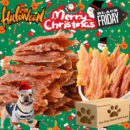 Air-Dried Dog Treats Chicken & Duck Breast Sticks – Single Ingredient Grain Free High Protein Dog Chews, Natural Jerky Snacks for Dogs, Multiple Sizes 100g 200g 300g 600g