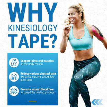 Sports Kinesiology Tape 20 Precut Strips Purple Reflective – Elastic Synthetic Athletic Muscle Support Tape, Quick Adhesion, 2" x 10" Each, Waterproof Performance K Tape for Running, Gym & Injury Recovery