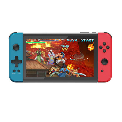 Powkiddy X70 Handheld Game Console – 7" IPS Large Screen 1024×600 HDMI Output Dual Player 3500mAh 20+ Emulators Retro Gaming System