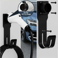 AKIHALO EV Charger Holder Wall Mount Kit For SAE J1772 Connector, J-Hook EV Charger Cable Holder Charging Box Holder For Electric Vehicles