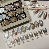 Nine-grid daytime Milky Way