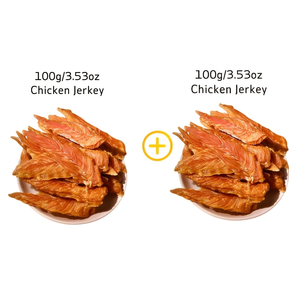 Dehydrated Chicken Dog Treats – Natural High-Protein Snacks for Small Medium Large Breeds Training Reward 100g 200g 500g