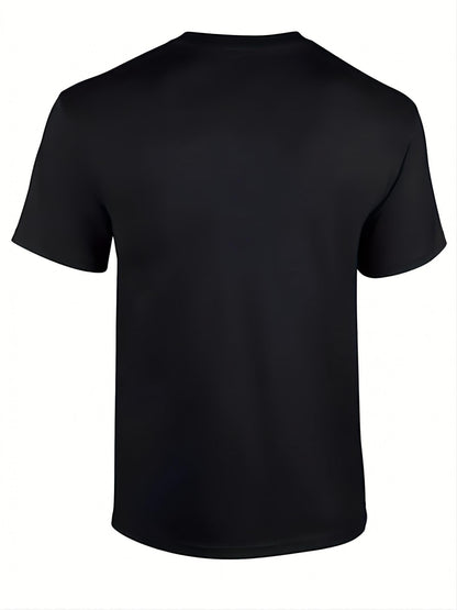 Men's Performance T-Shirt - Crew Neck Short Sleeve Everyday Style 498213