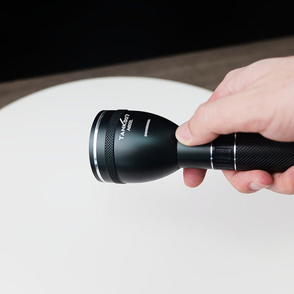 Rechargeable Flashlight 4000mAh Long Battery Life | High-Capacity Built-In Battery Outdoor Torch | Patrol Adventure Car Repair Emergency Camping Hiking Work Light