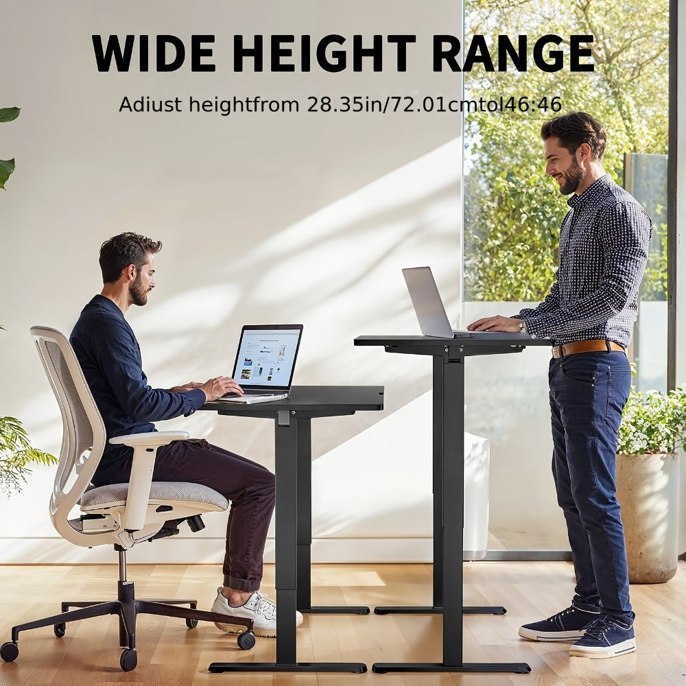 63-Inch Electric Height-Adjustable Standing Desk with Adjustable Height detail image - detail view 5