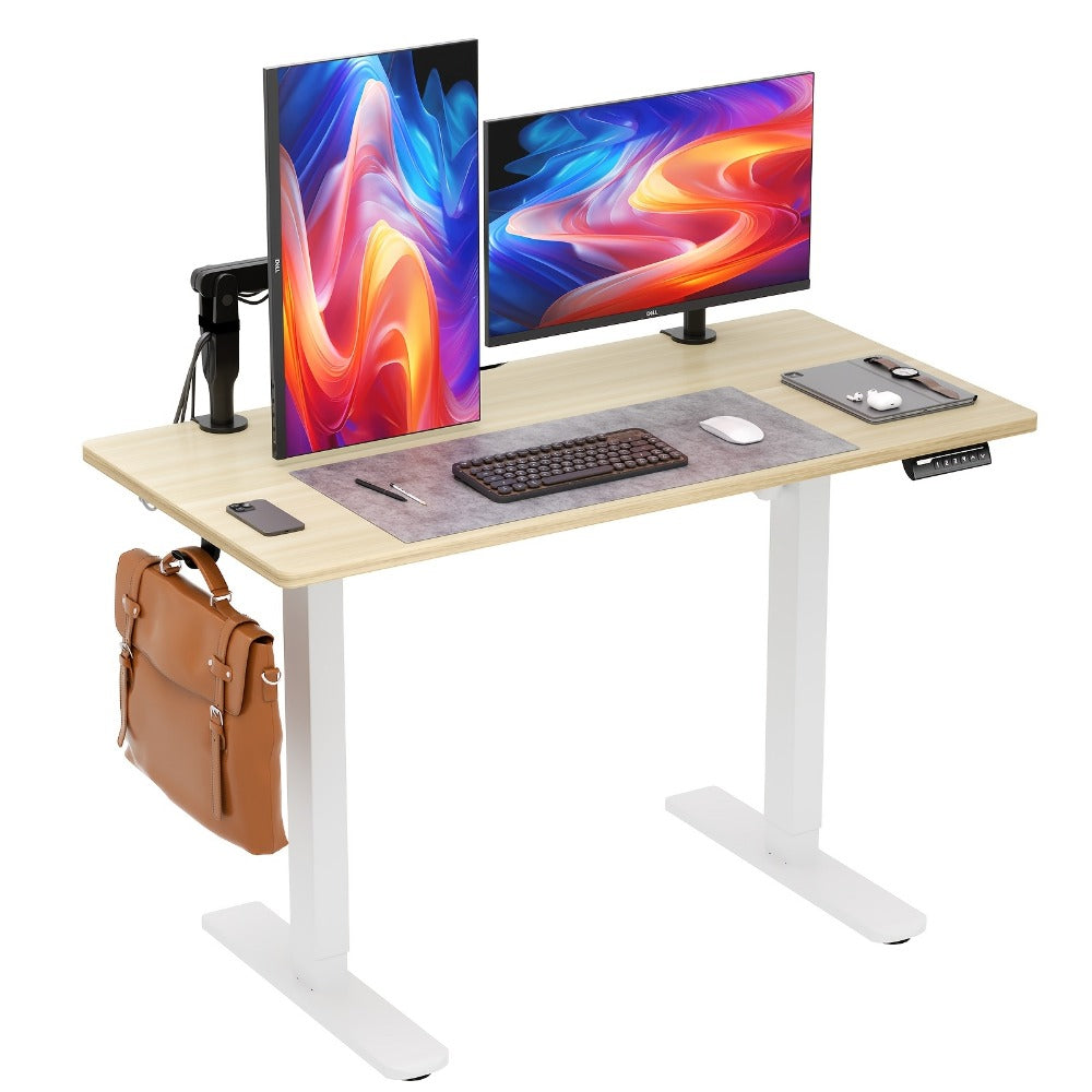 63-Inch Electric Height-Adjustable Standing Desk with Adjustable Height detail image - detail view 8
