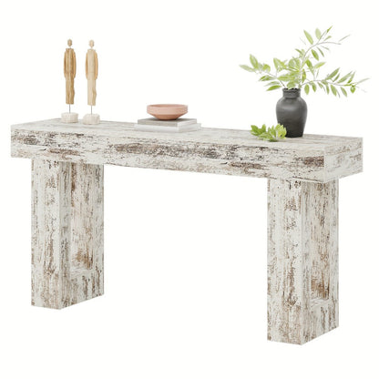63-Inch Narrow Console Table, Hallway Accent Table for Entryway detail image - detail view 9