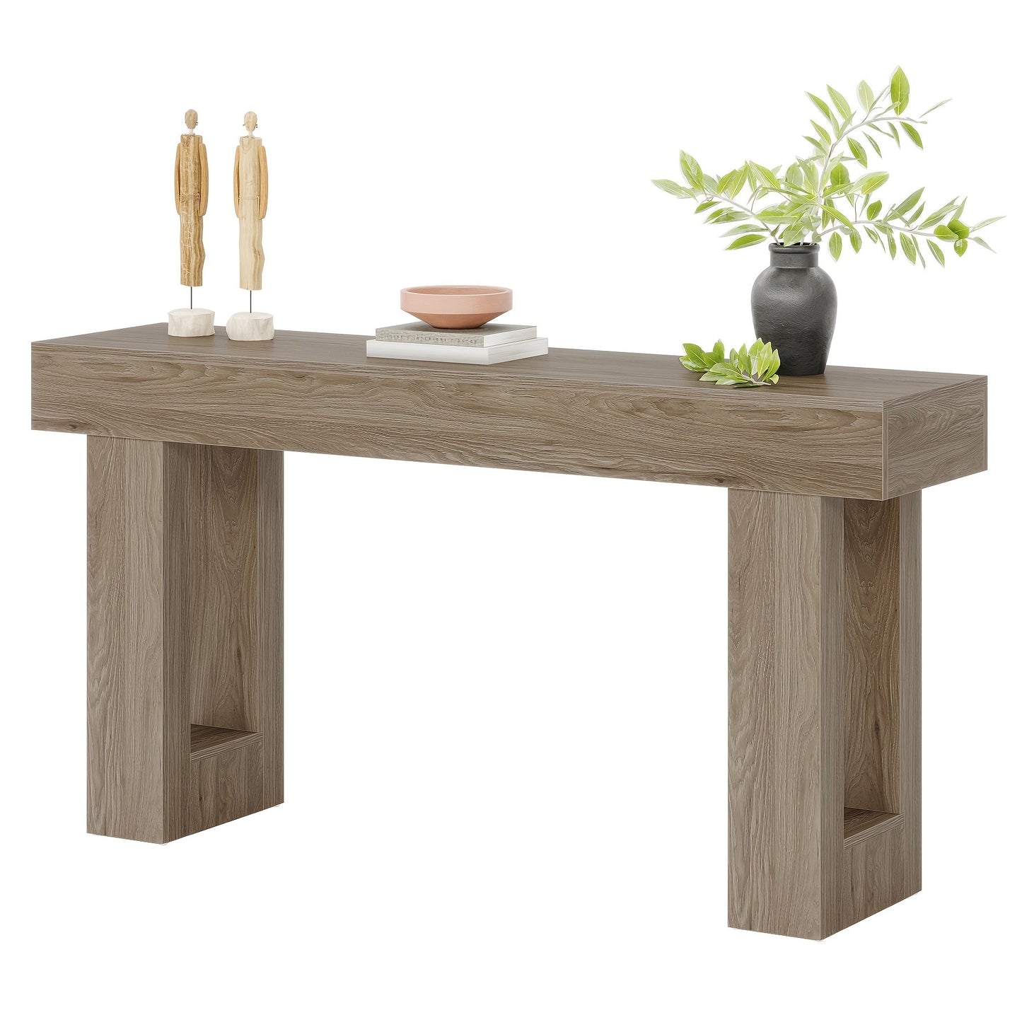 Console Table shown in the Grey option
