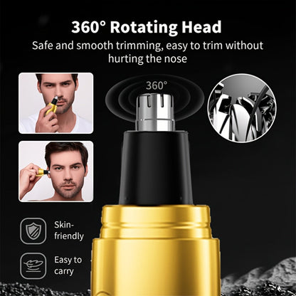 Beard Trimmer Set for Men - USB Rechargeable Hair Clipper & Grooming Kit with Battery Indicator, Comb Attachments, Epilator & Trimmer, 2/3/4 Piece Set for Travel Home Use, Father's Day Gift
