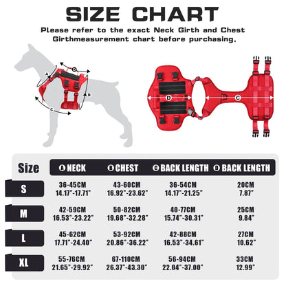 Escape Proof Dog Harness Soft Padded Full Body Vest – Reflective Adjustable No-Pull Harness with Lift Handle & Leash Clip for Large Dogs, S–XL, 6 Colors