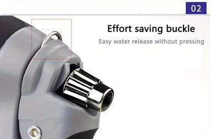 High Pressure Car Wash Gun with Long Extension Rod – Adjustable Spray Nozzle, Leak-Proof Connector, Fits Garden Hose – Car Truck RV & Garden Cleaning Wand