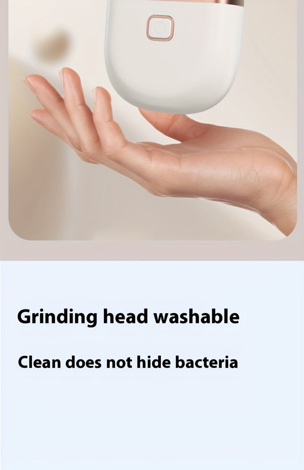 Electric Foot Callus Remover Rechargeable with 2 Roller Heads - Portable Dead Skin Scrubber Pedicure Tool for Smooth Soft Feet Cracked Heel Repair Home Professional Foot Care Kit, White