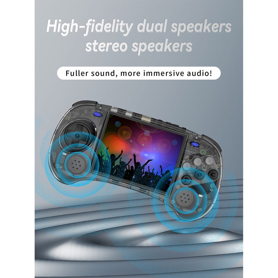 Anbernic RG ARC-S Arcade Six-Key Retro Handheld Game Console Linux 4" IPS HDMI 20+ Emulators Fighting Games 3500mAh Portable Emulator for Street Fighter Metal Slug Beat-Em-Up Fans 2 Colors