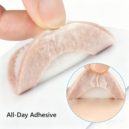 Corn & Callus Cushion Pads - Self-Adhesive Waterproof Foam Pads for Foot Heel Toe Relief, Soft Friction-Reducing Corn Pads, Gentle on Sensitive Skin, Ideal for Active Daily Wear