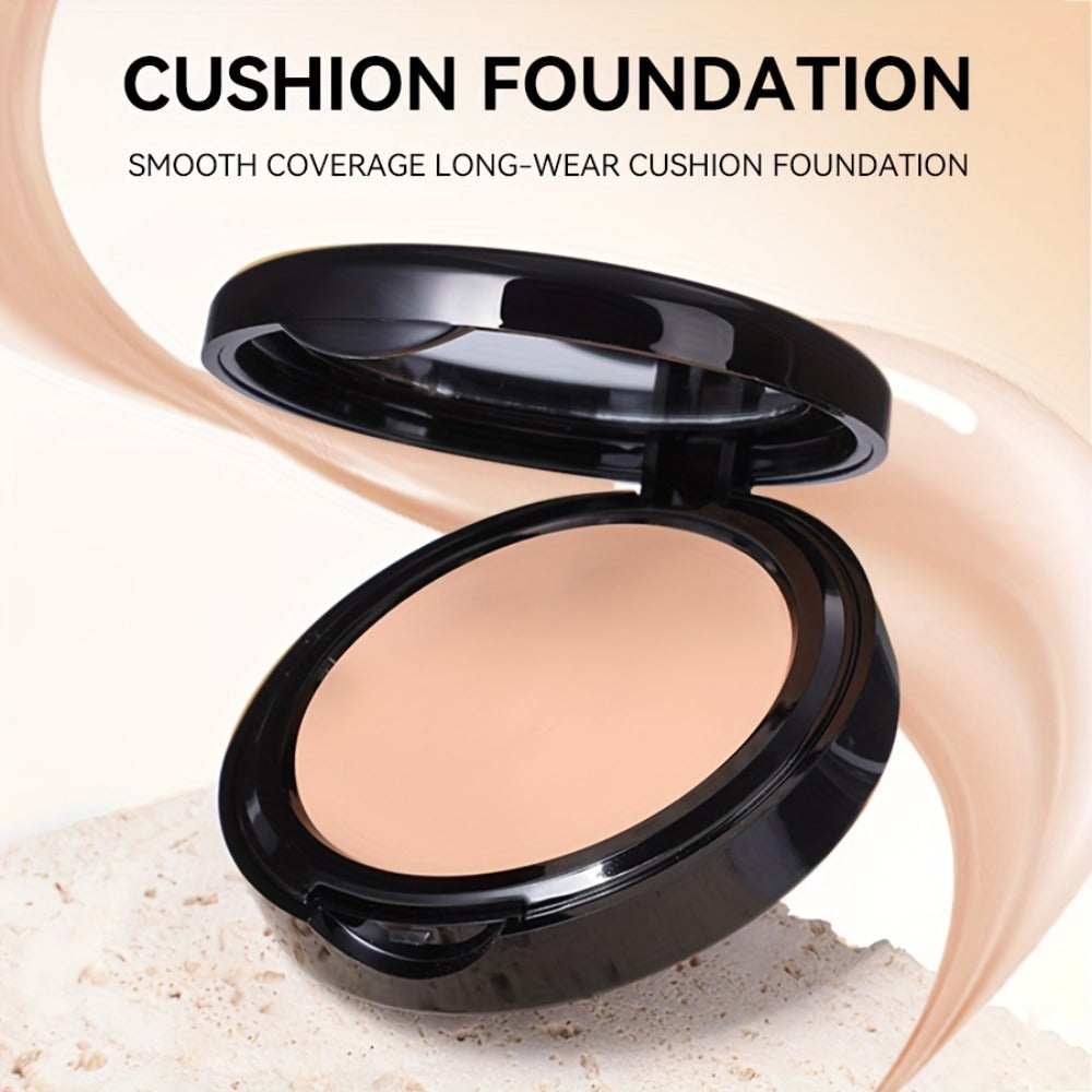 Oil Control Concealer Powder 24H Waterproof Matte Finish – Long-Lasting Natural Coverage 3 Shades All Skin Tones Buildable Face Powder for Women Light Natural Pink