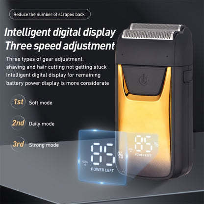 Men's Electric Shaver Rechargeable – Professional Hair Trimmer for Men, Household Cordless Electric Razor, Father's Day Gift & Everyday Grooming