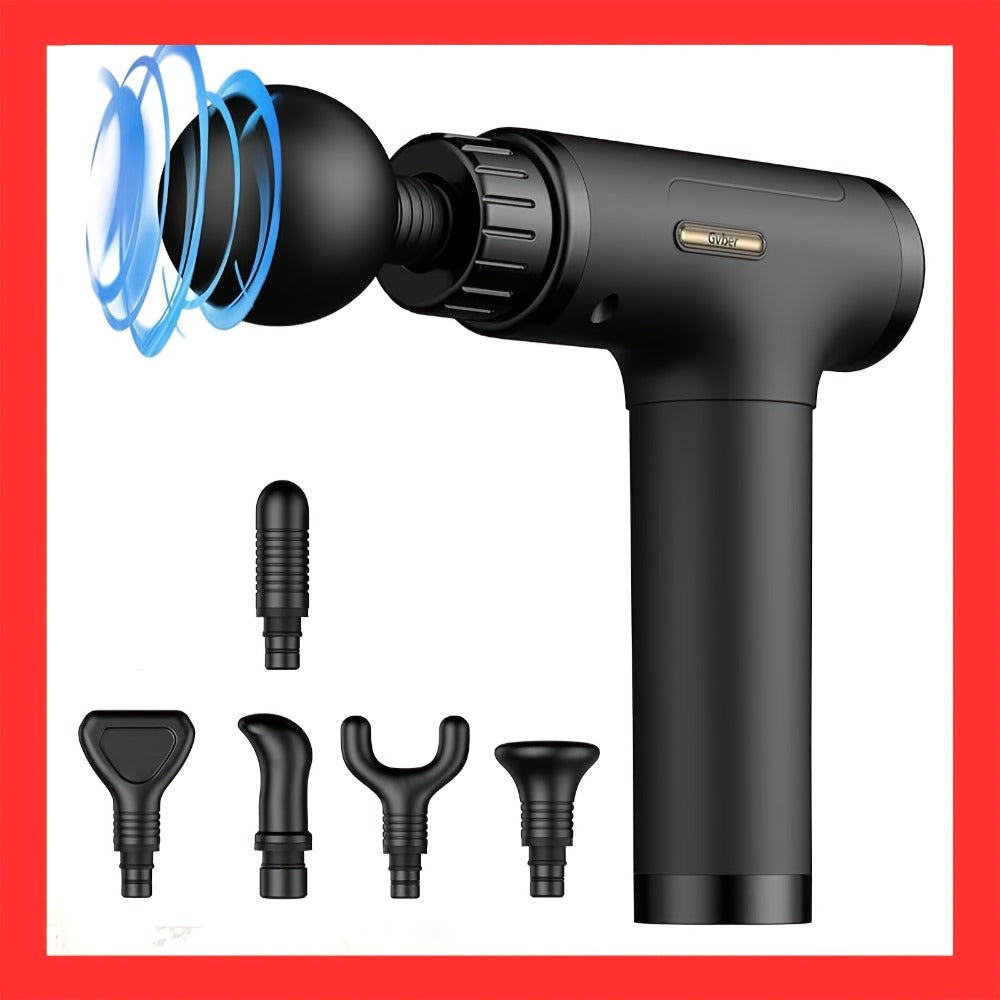 Massage Gun Deep Tissue – Handheld Electric Muscle Massage Gun for Full Body, Back, Neck & Arm Relief, Percussion Massager for Sports & Fitness Recovery, Gift for Men Women Parents