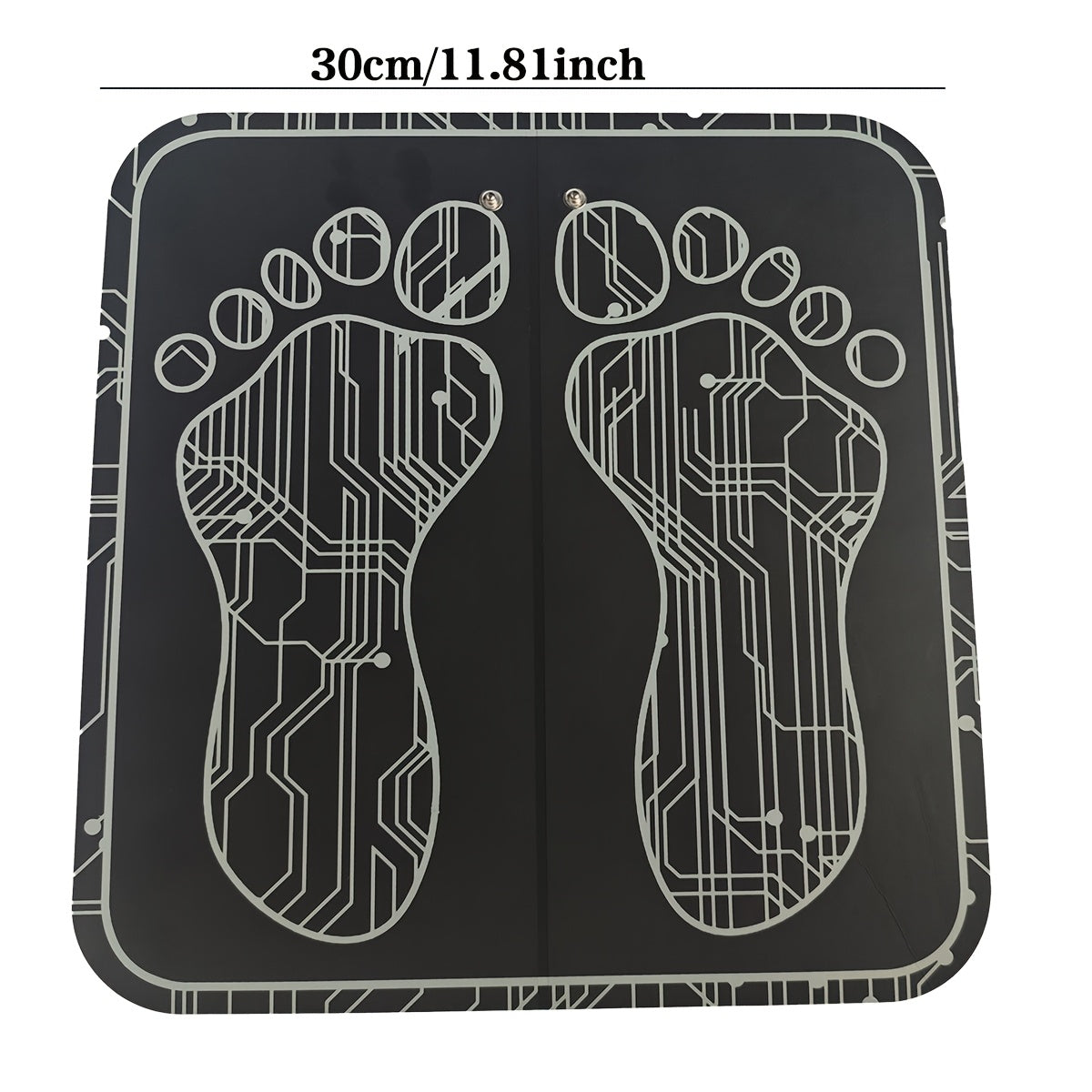 EMS Foot Massager Pad with TENS Therapy – Portable Electric Foot Massage Machine, Reusable Pad, Multiple Mode Adjustment, Pain Relief for Plantar Fasciitis & Tired Feet