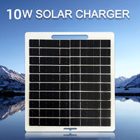 10W High-Efficiency Charging Solar Panel