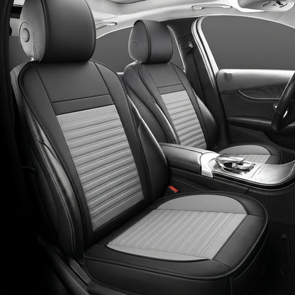 Front Seat Covers for Cars, Universal Fit Bucket Seat Protector Set, Full Surround High-Back Design, Anti-Slip Backing, Easy to Install, Fits Most Cars, SUVs & Trucks