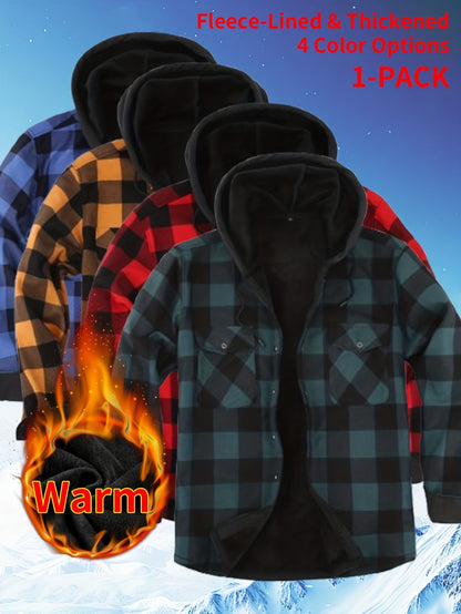 Men's Versatile Fleece Pullover Coat