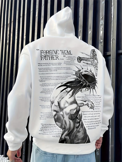 Men's Relaxed Fleece Graphic Hoodie