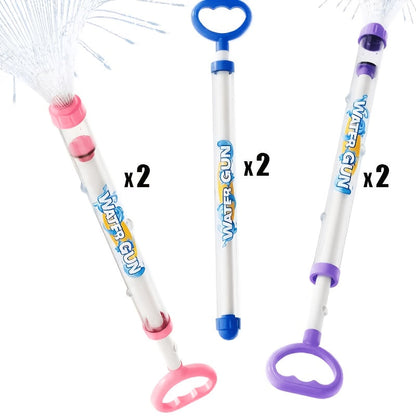 Fireworks Shape Water Gun Toy Set 3 or 6 Pack Squirt Blasters for Kids Pool Beach Backyard Party Summer Water Fight Birthday Gift Boys Girls Ages 3 Plus