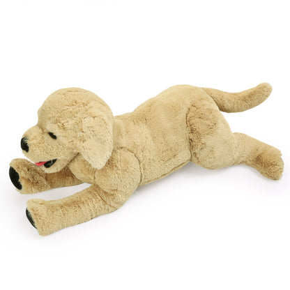 Golden Retriever Stuffed Animal 21 Inch — Lifelike Realistic Plush Dog Toy, Super Soft Large Cuddle Companion, Birthday Christmas Gift for Kids Boys Girls & Dog Lovers Home Decor
