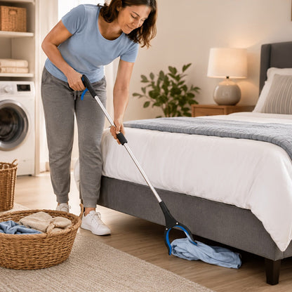 Reacher Grabber Tool Foldable with Magnetic Tip – Long Reach Pickup Helper for Seniors, Lightweight Picker Upper for Home, Kitchen, Garden, High Shelves & Trash Pickup