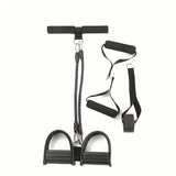 Black: 2-tube pedal puller 50 pounds