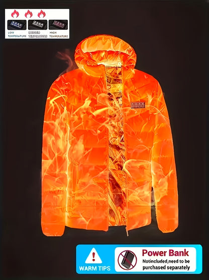 Men's Heated Pullover Coat