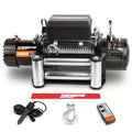 14500lb/13000lb/4500lb/3000lb Electric Winch 12V Winch Steel Cable Synthetic Rope 4WD/4X4 Offroad Towing Trucks Trailers SUVs Offroad Recovery Robust Construction For SUV Trailer Boat Winch ATV UTV ATV Winch Kit