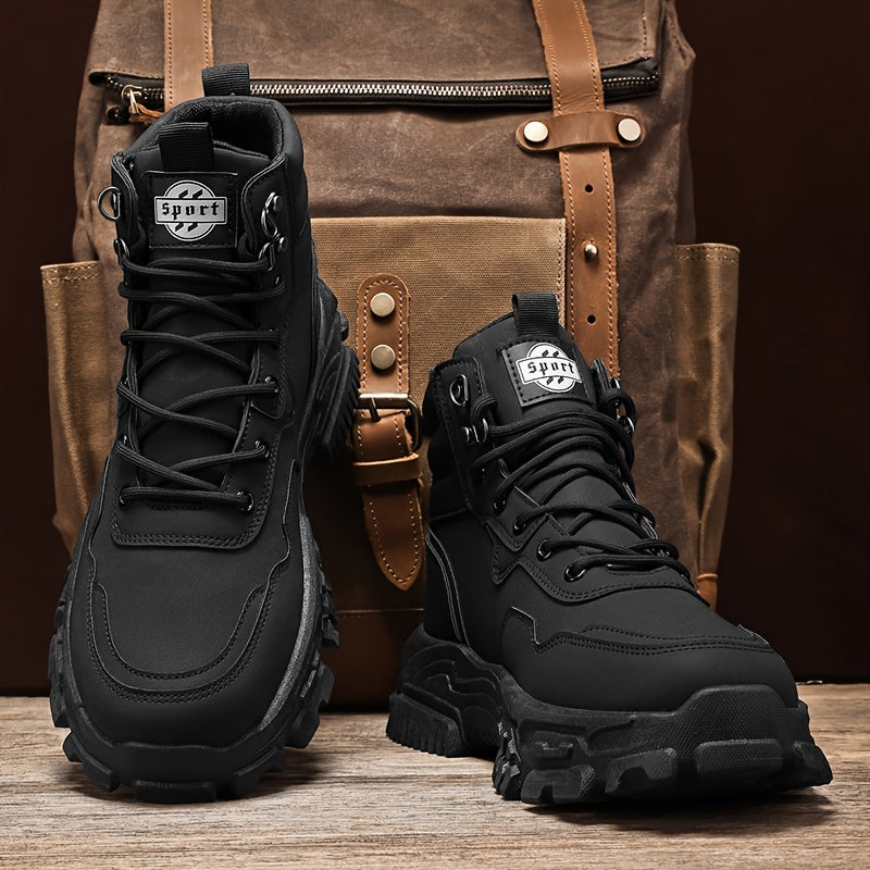 Men's Sneakers - Non-Slip Sole Platform Sole for Everyday Wear