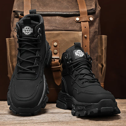 Men's Sneakers - Non-Slip Sole Platform Sole for Everyday Wear