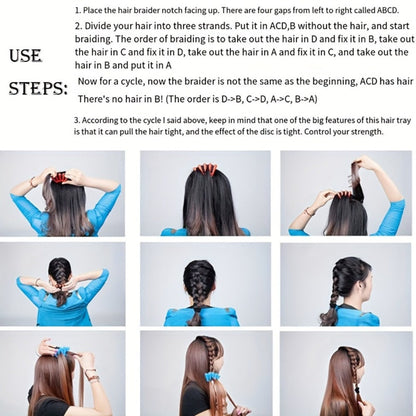 51-Piece Hair Styling Tool Set Braiding Kit with Clips Donut Bun Maker Hair Pins Curlers Braid Accessories for Women Bridal Wedding Updo Special Occasion Gift