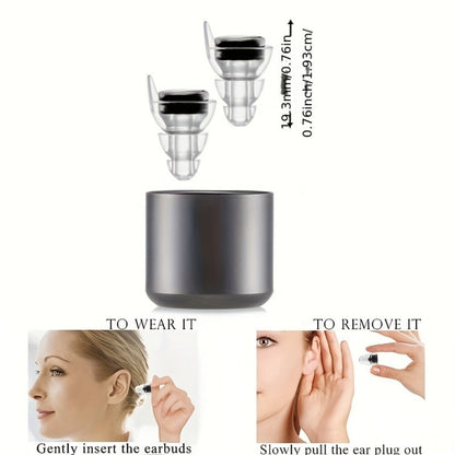 High Fidelity Earplugs for Concerts Musicians 24dB Noise Reduction – Advanced Filter Technology Ear Protection for Music Festivals, DJs, Nightclub, Drummers, Professional Work and Industrial Use