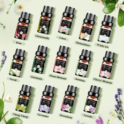 Essential Oil Gift Set 14pcs – Bakery, Fruity & Floral Fragrance Oils for Diffuser & Candle Making | Valentine's Day, Birthday & Holiday Gift