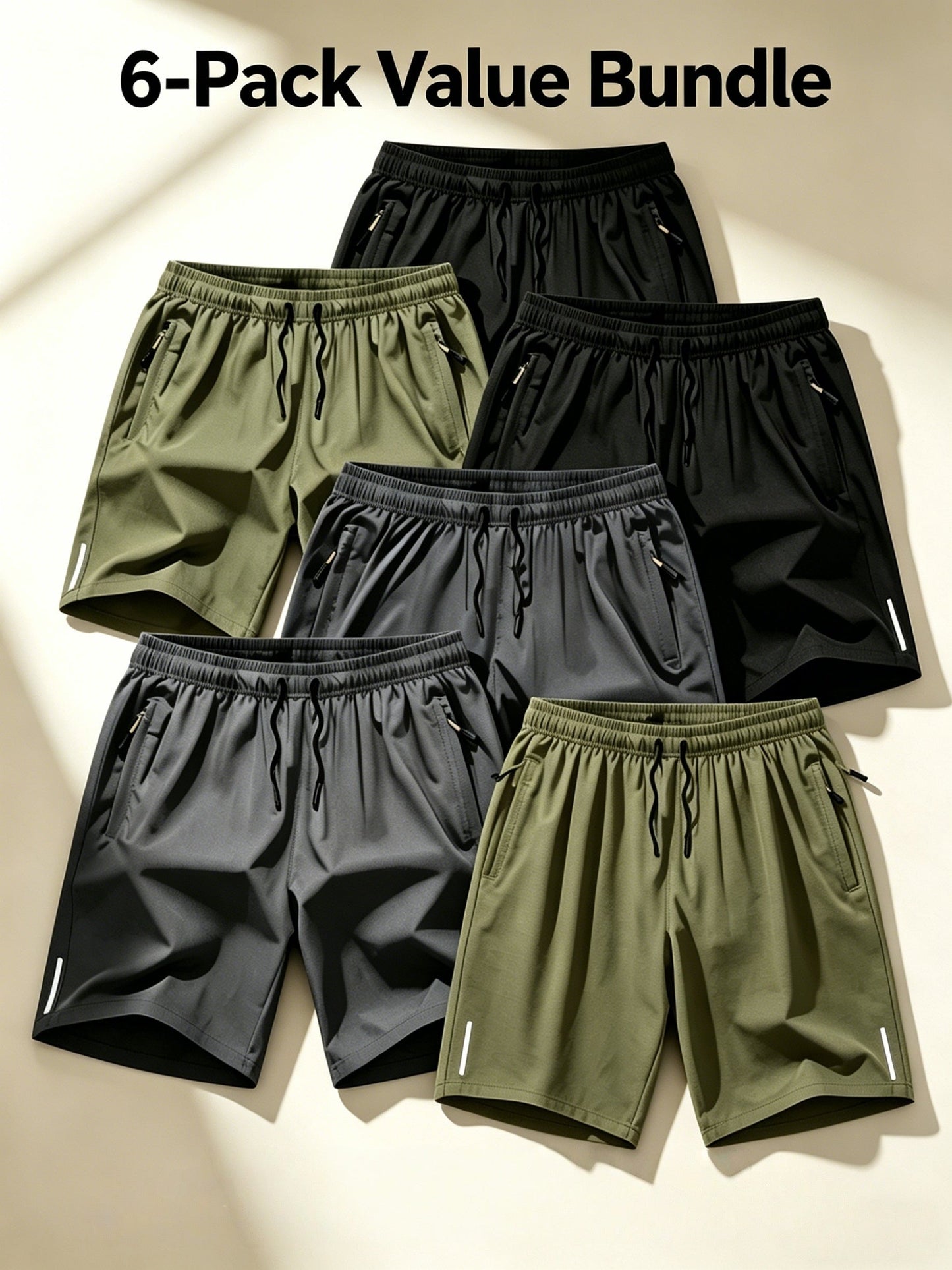 Men's Casual Shorts - Stretch Comfort 523685