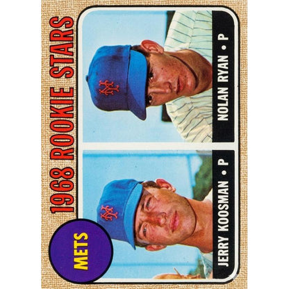 Vintage Baseball Card Mystery Slab 1968 Topps – 1 Random Authentic Card Encased | 598-Card Set Chase | Nolan Ryan RC Possible | Mickey Mantle, Hank Aaron & More | Collector Gift Box