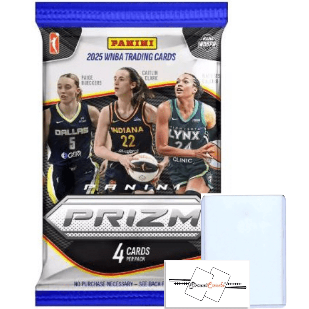2025 Panini Prizm WNBA Women's Basketball Blaster Pack 4 Trading Cards Find ICE Prizms Pulsar Prizms Retail Exclusive Look for Ultra-Rare Abstract Insert Toploader StreetCards Magnet WNBA Collector Pack