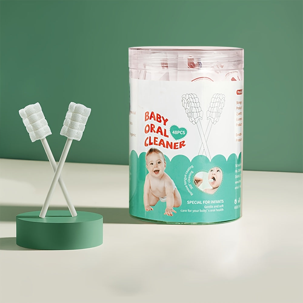 Baby Oral Care - 48-pcs Tongue Cleaner Toothbrush