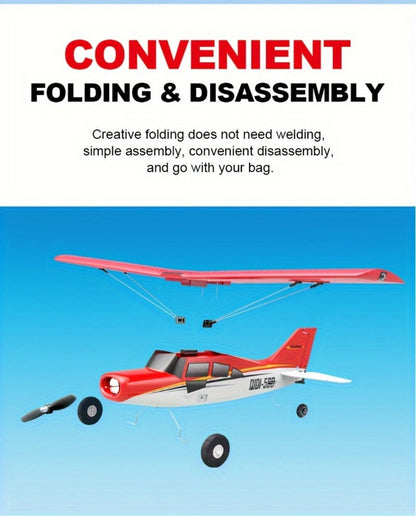 Brushless Fixed Wing RC Plane 6-Channel 6-Axis Gyro 3D Aerobatic Stunts 2 Batteries Included – QIDI560 M7 EPP Foam Remote Control Airplane 120M Range Hobbyist Outdoor Gift Red Blue