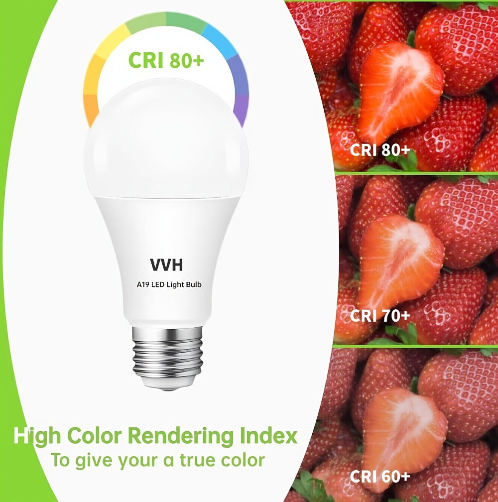 3-Way LED Light Bulb A19 40 60 100W Equivalent 1500 Lumens E26 Base – Soft White 2700K & Daylight 5000K Three-Way Bulb for Bedroom Living Room Study Room Table Lamp, 2 & 4 Pack