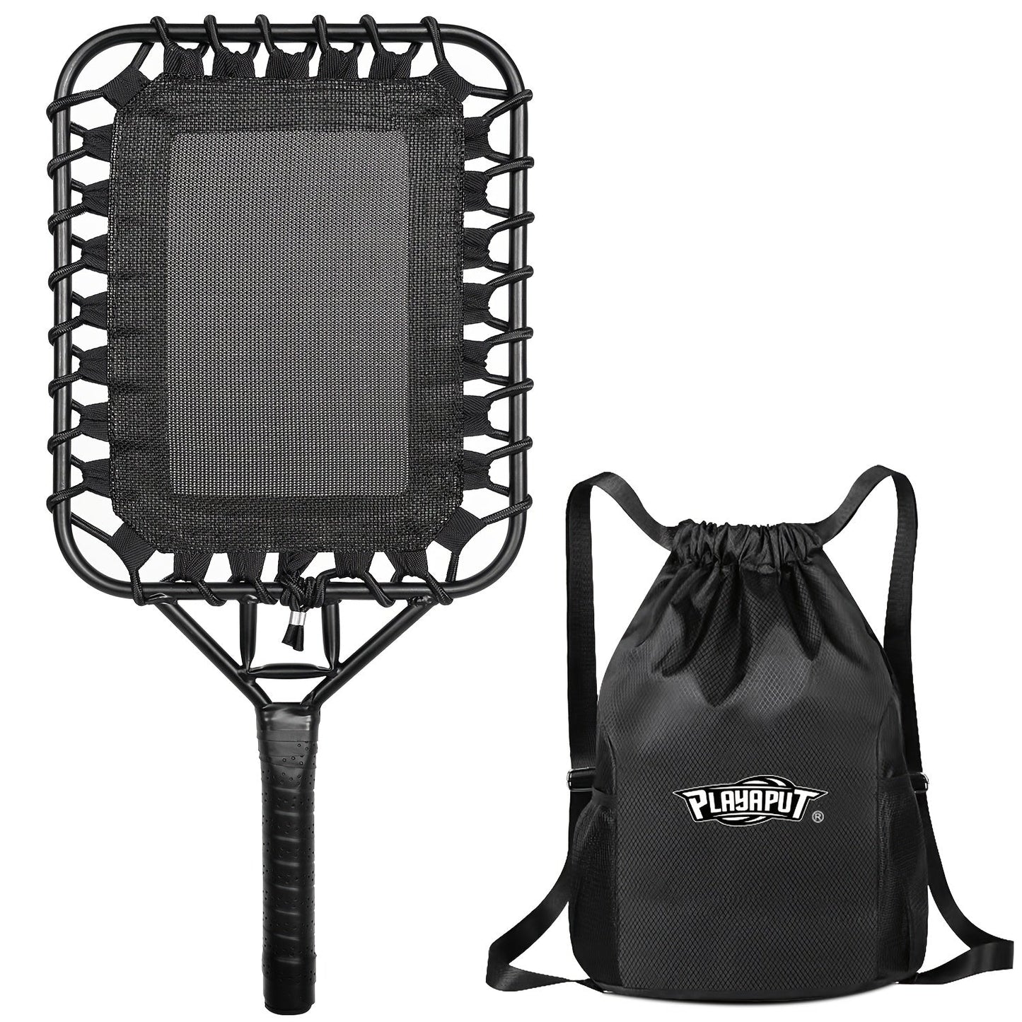 Baseball Softball Fungo Bat Racket for Coaches & Parents – 15 oz Lightweight Practice Bat for Hitting Grounders, Fly Balls & Fielding Drills with Large Shoulder Bag Included