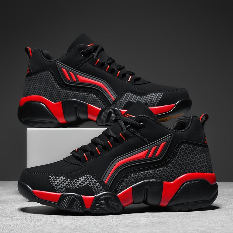 Men's Walking Shoes - Non-Slip Sole & Cushioned Support