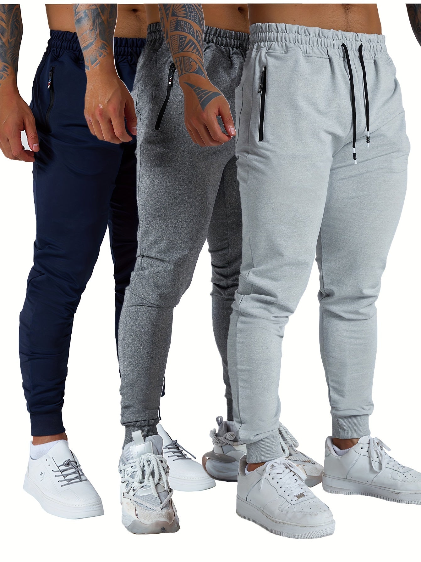Men's Jogger Pants - Slim Fit With Pockets