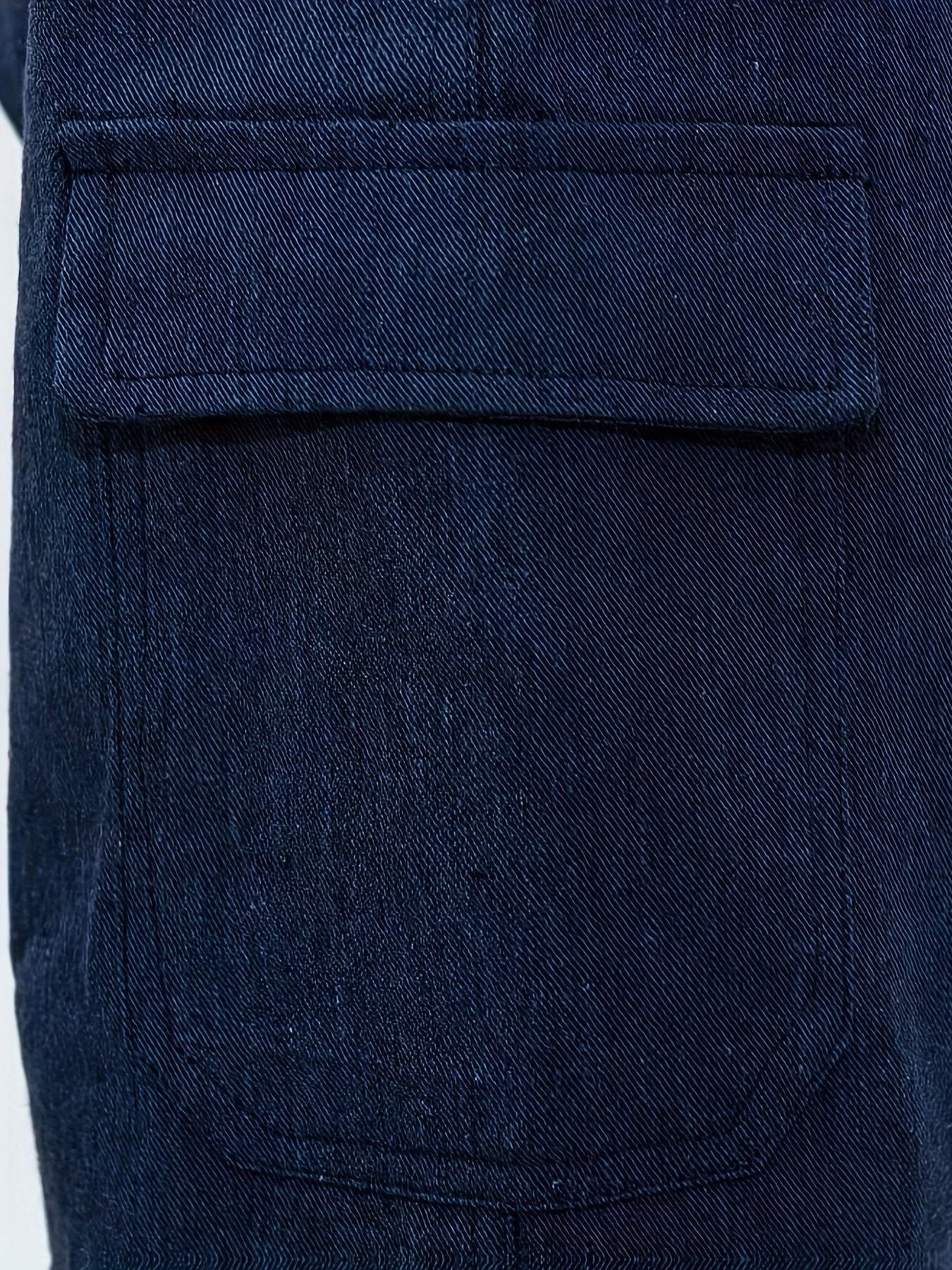 Unisex Hooded Denim-Look Coveralls - Loose Fit Zipper Front