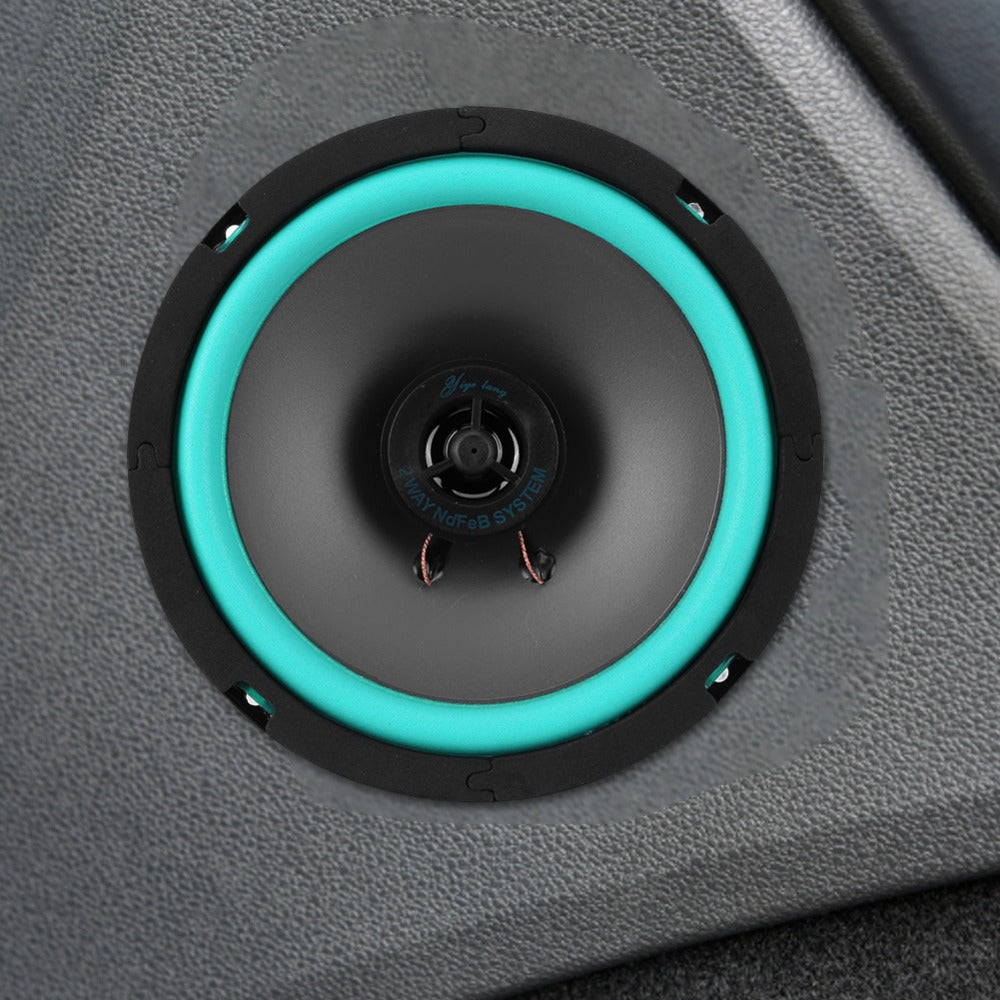 6.5 Inch Car Speakers 160W HiFi Coaxial Full Range – Universal Automotive Audio Stereo Speaker, Single or Pair, Drop-In Replacement for Cars, Trucks & SUVs