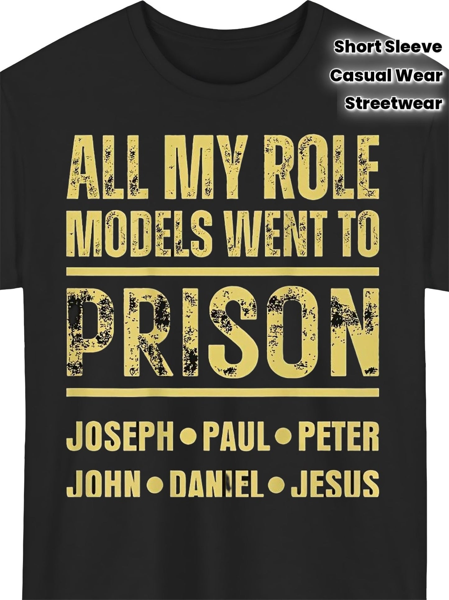 Unisex Graphic T-Shirt - Graphic Short Sleeve Style 57509